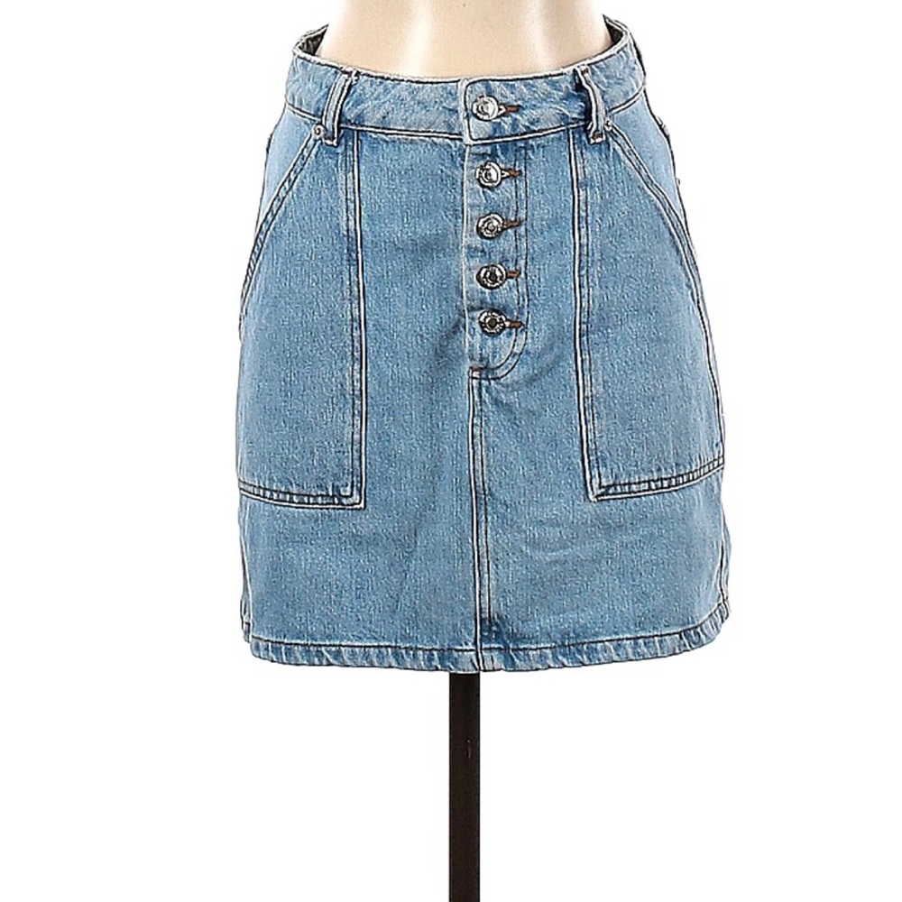 Topshop denim skirt sz 2